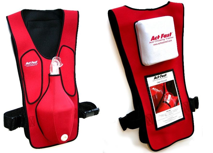 Act Fast Anti Choking Trainer RED