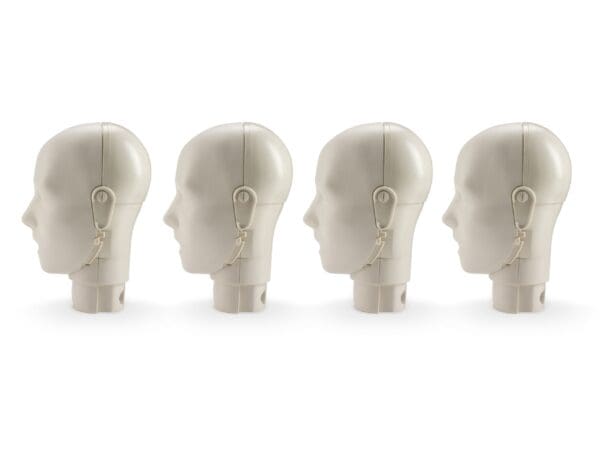 Jaw Thrust Head Assembly for the Prestan Professional Adult Manikin (4 Pack)