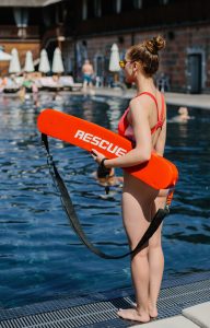 rescue life guard on duty